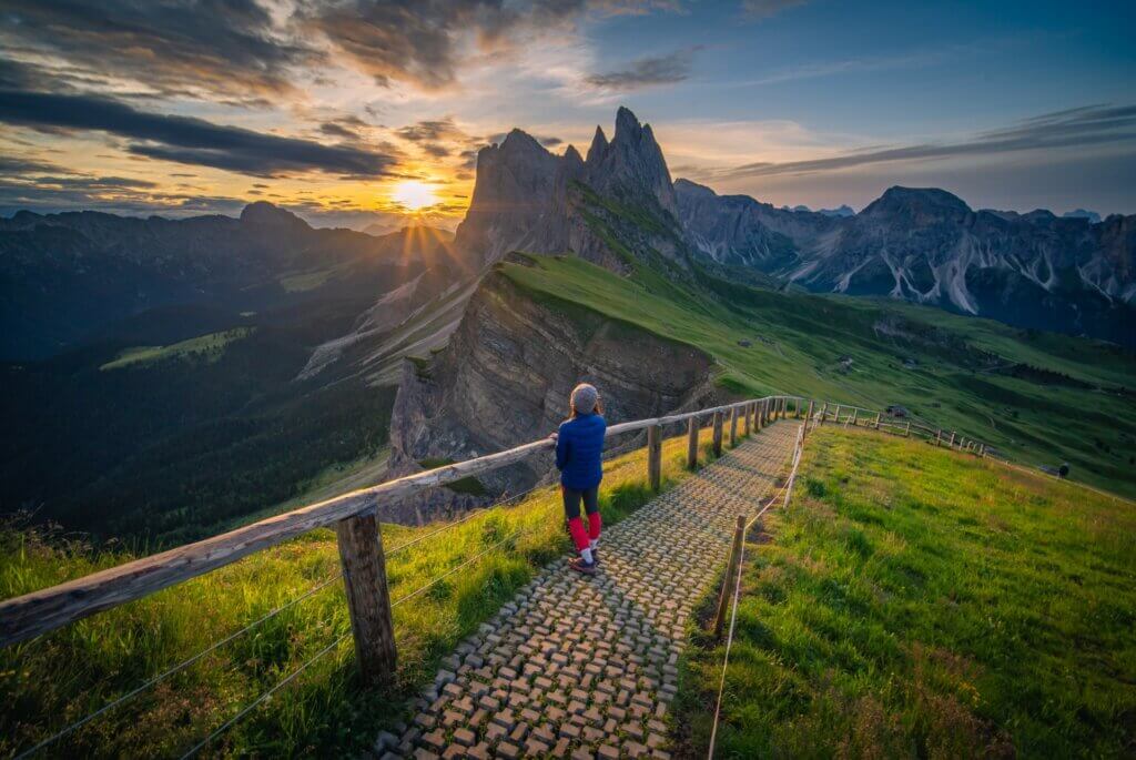 seceda incontournables dans les dolomites